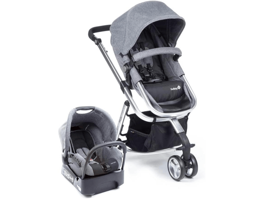 Carrinhos com certificação para uso em aviões Mobi Safety 1st, Travel System NV Trio 