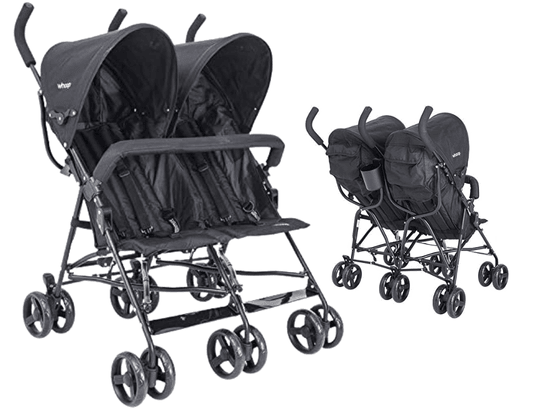 Carrinhos de Bebê Gêmeos Kiddo Youme