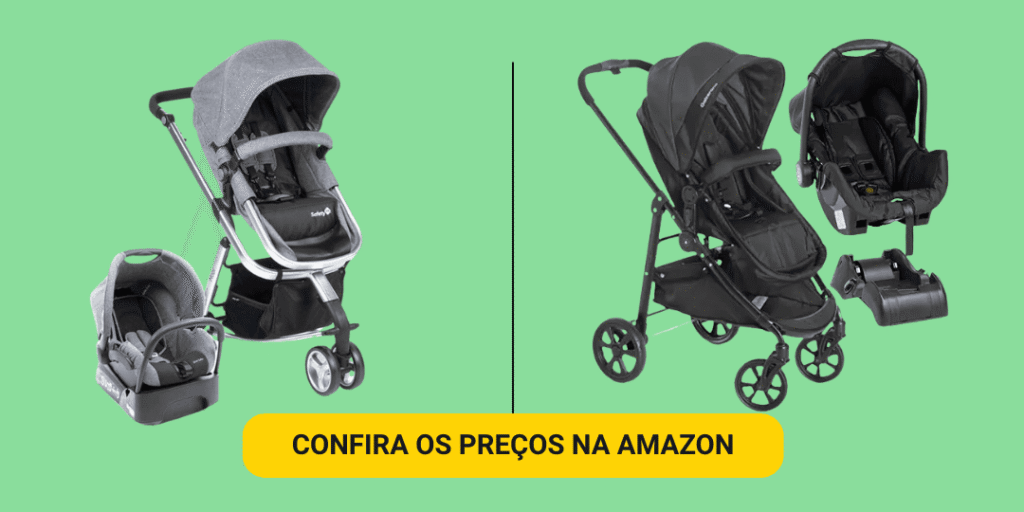 CONFIRA OS PREÇOS DOS CARRINHOS DE BEBE MELHORES NA AMAZON NA AMAZON