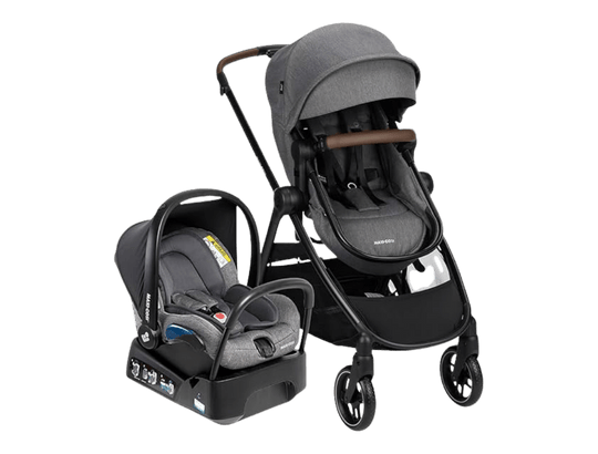 Carrinho de bebê com assento reversível maxi cosi