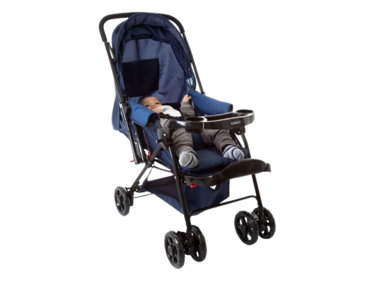 um dos melhores carrinhos de bebê Cosco travel system reverse